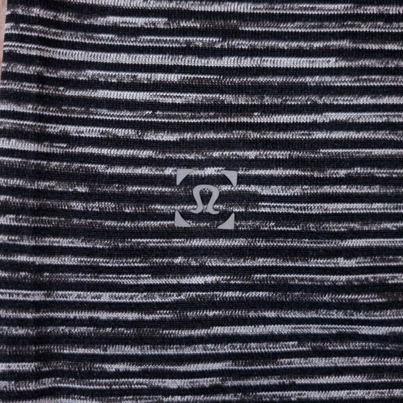 Lululemon Mens XL Metal Vent Tech Long Sleeve Shirt Blue Black Striped Athletic - Picture 7 of 11